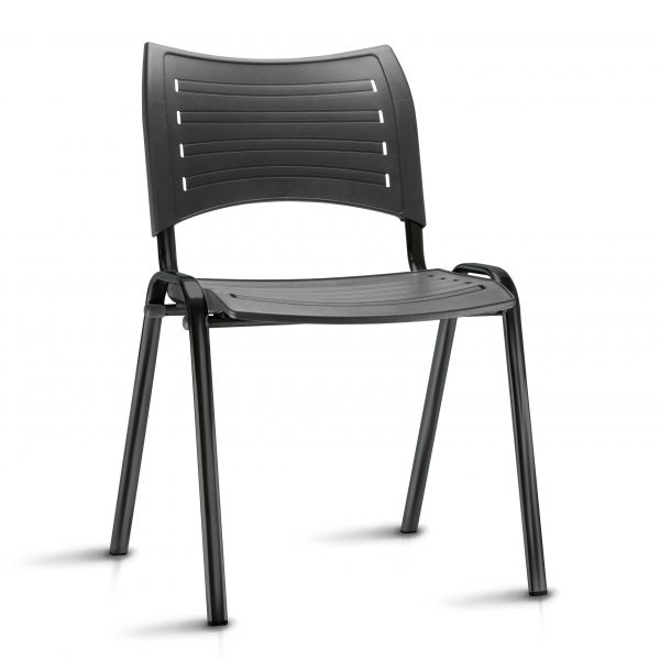 Cadeira Fixa em PVC Empilhável New ISO
